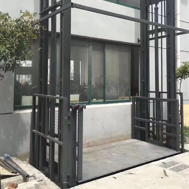 桦甸5吨室外升降货梯